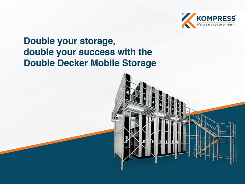 Double Your Storage, Double Your Success with the Double Decker Mobile Storage - Kompress India Double Your Storage, Double Your Success with the Double Decker Mobile Storage - Kompress India