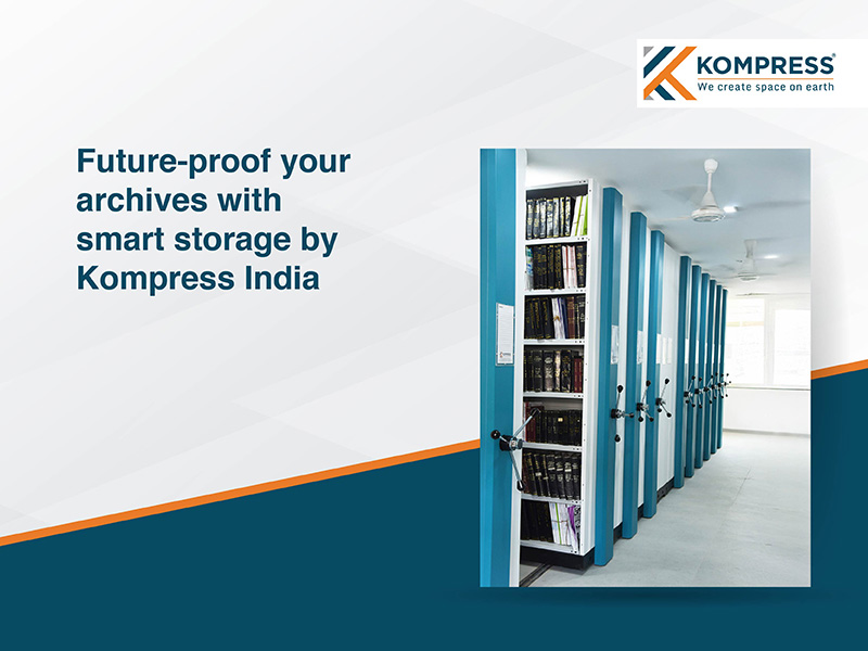 Future-Proof Your Archives with Smart Storage by Kompress India - Kompress India Future-Proof Your Archives with Smart Storage by Kompress India - Kompress India
