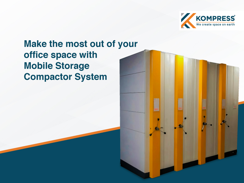 Make the Most of Your Office Space with Mobile Compactor Storage Systems - Kompress India Make the Most of Your Office Space with Mobile Compactor Storage Systems - Kompress India