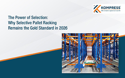 The Space-Saving Powerhouse: Why Mobile Compactors are the Future of Indian Warehousing - Kompress India