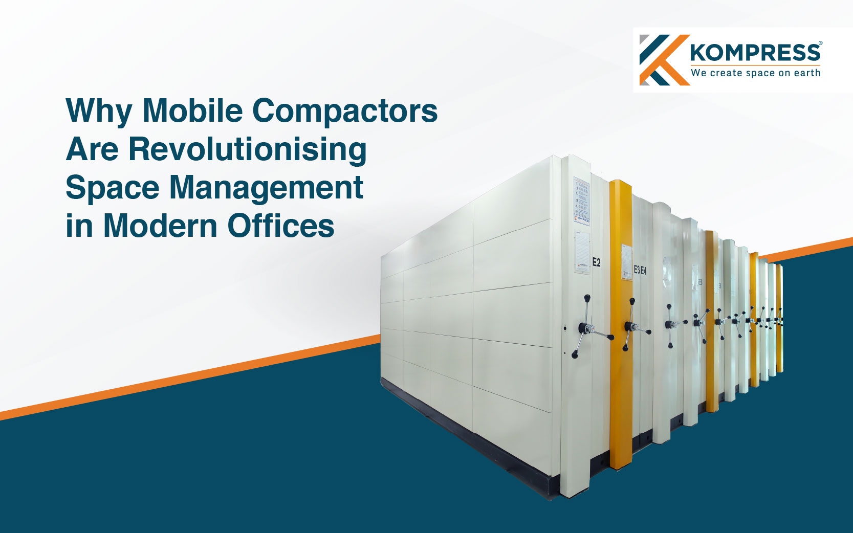 Why Mobile Compactors Are Revolutionising Space Management in Modern Offices - Kompress India
